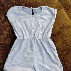 Blue romper